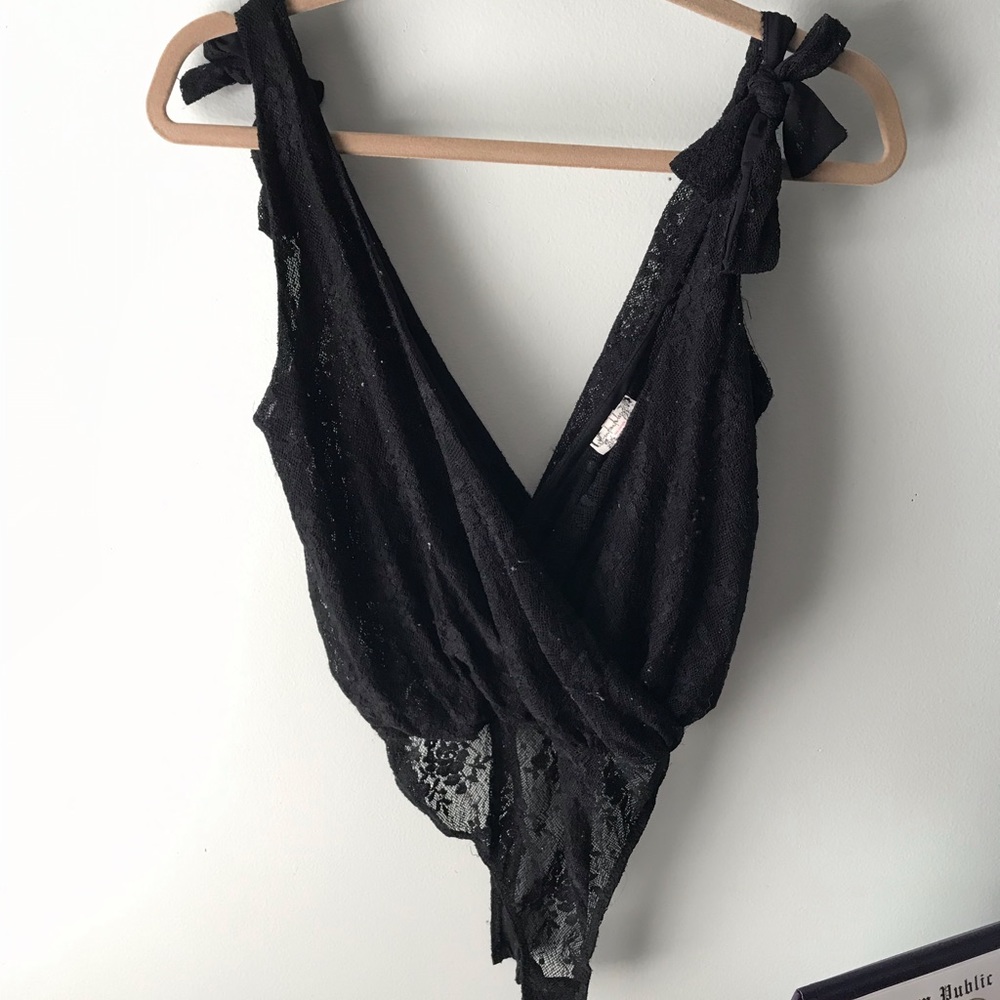 Lace Free People body suit